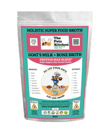 Goats Milk & Bone Broth Protein Max Blend* Stress, Gland, Joint & Immune Support* The Petz Kitchen  Broth