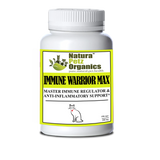 Immune Warrior Max Master Blend Capsules* Immune Regulator & Anti-Inflammatory Support* For  Dogs & Cats