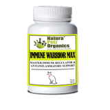 Immune Warrior Max Master Blend Capsules* Immune Regulator & Anti-Inflammatory Support* For  Dogs & Cats