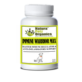 Immune Warrior Max Master Blend Capsules* Immune Regulator & Anti-Inflammatory Support* For  Dogs & Cats