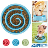 Slow Feeder Healthy Dog Bowl Happy Hunting Fun