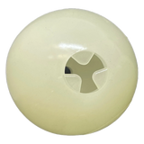 4" Glow-in-the-Dark Dog Ball - Treat Dispenser & Water Toy