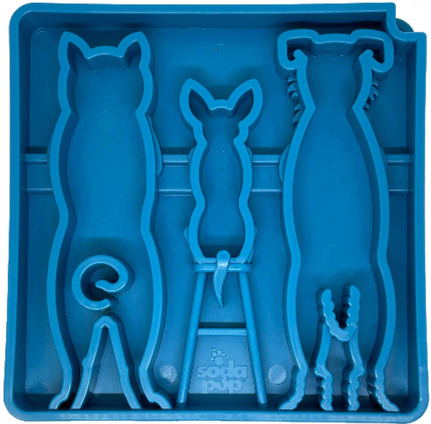 Waiting Dogs eTray - Shallow Slow Feeder Bowl for Enrichment