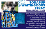 Waiting Dogs eTray - Shallow Slow Feeder Bowl for Enrichment