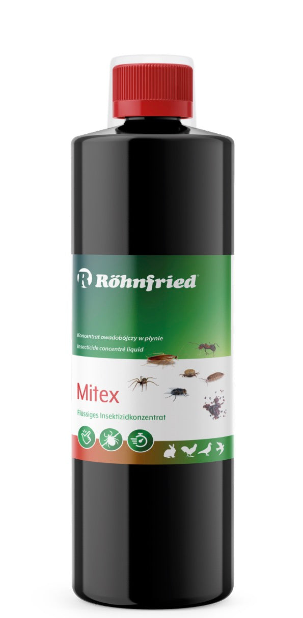 Mitex - 500 ml - insect repellent with long-term effect - against red bird mites, mites, ants, fleas