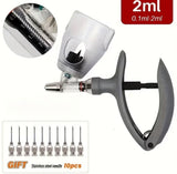 2 mL Automatic Vaccination Injector with 10 Needles