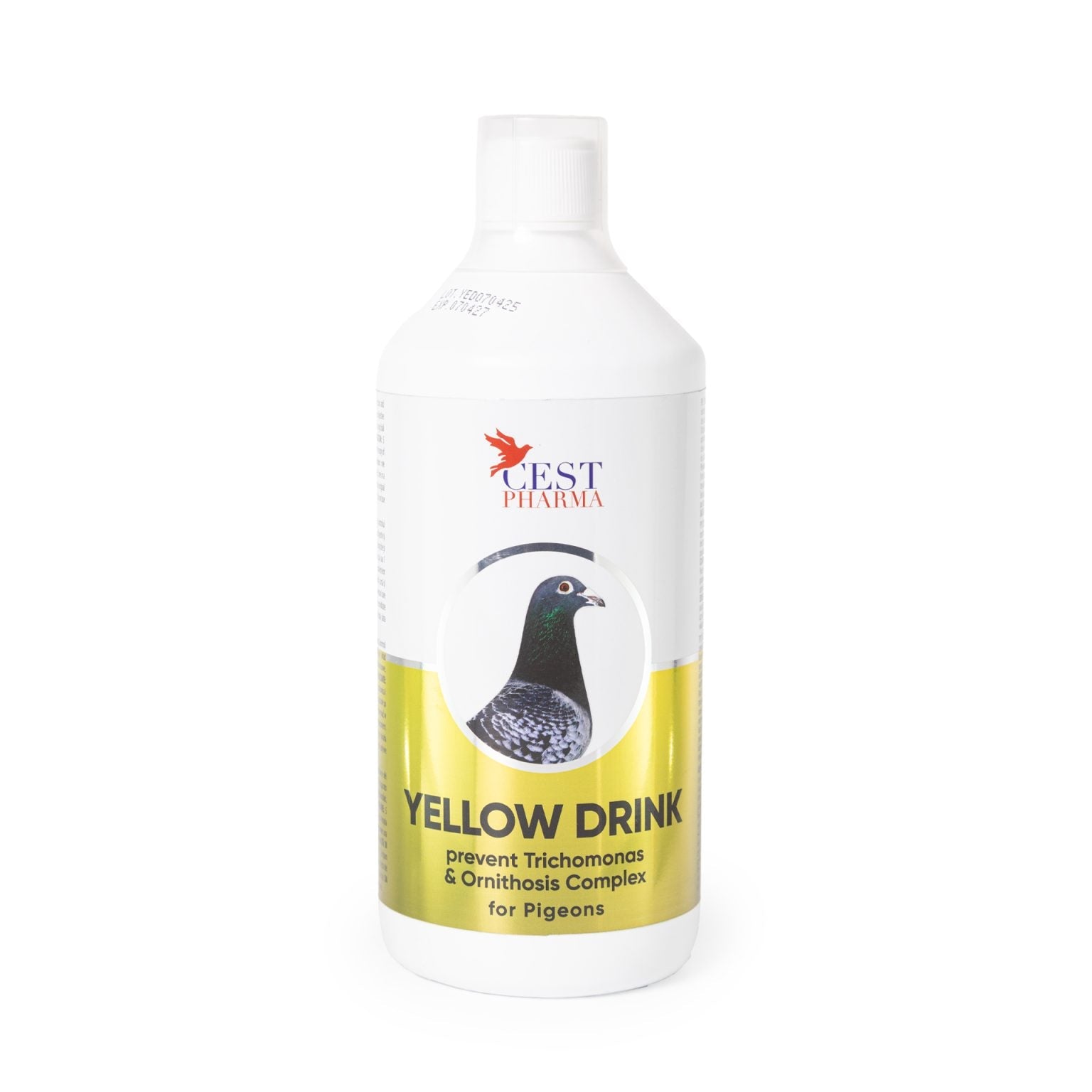 Cest Pharma Yellow Drink — Natural Prevention for Trichomonas & Ornithosis Complex in Pigeons