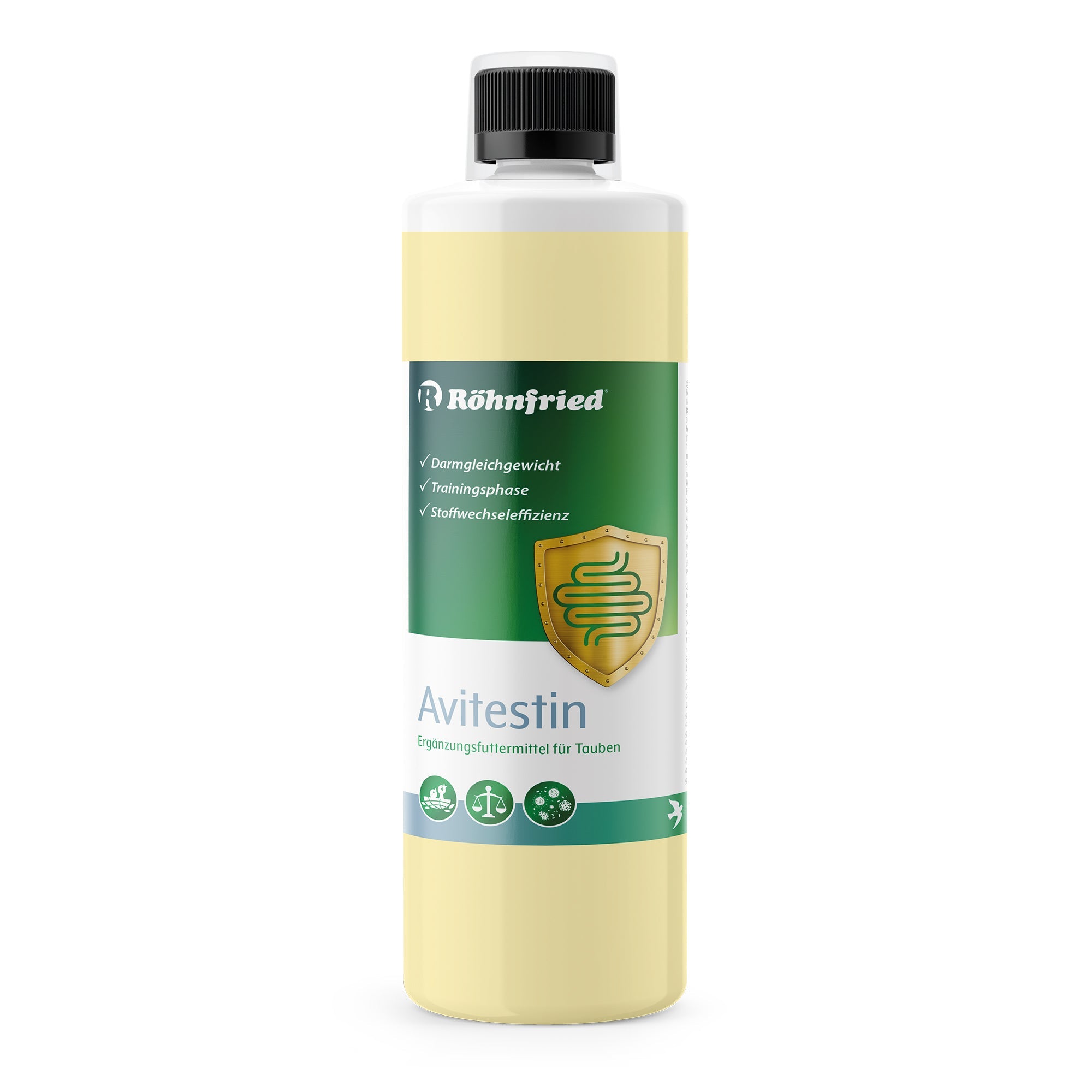 Rohnfried Avitestin 500 ml — Gut Health & Immune Defense Acidifier for Pigeons