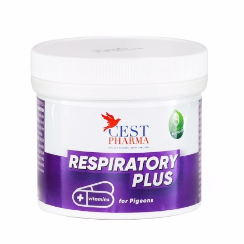 Cest Pharma Respiratory Plus + Vitamins Respiratory Support Formula for Pigeons