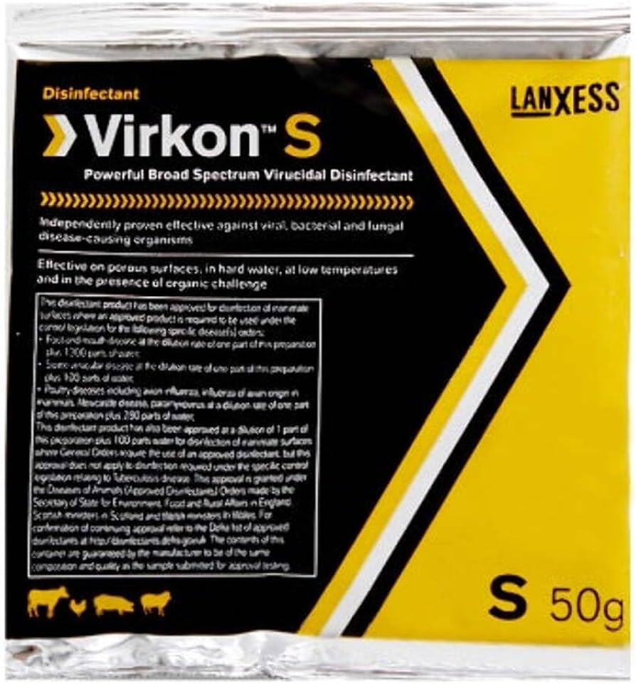 Virkon S — Broad-Spectrum Veterinary Disinfectant for Lofts, Surfaces & Equipment