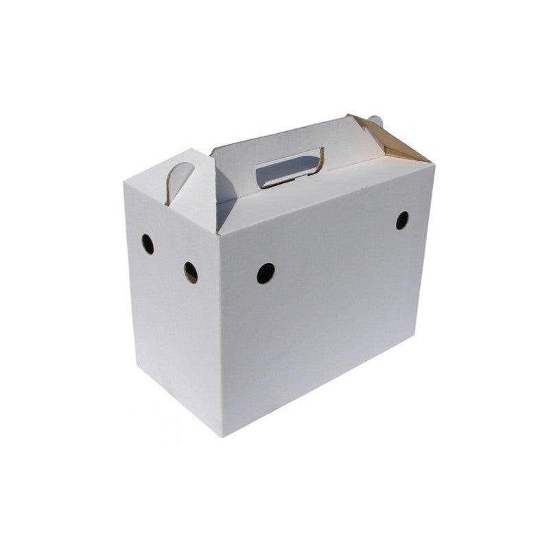 Cardboard Pigeon Transport Box — Single-Use Carrier for Safe Transit