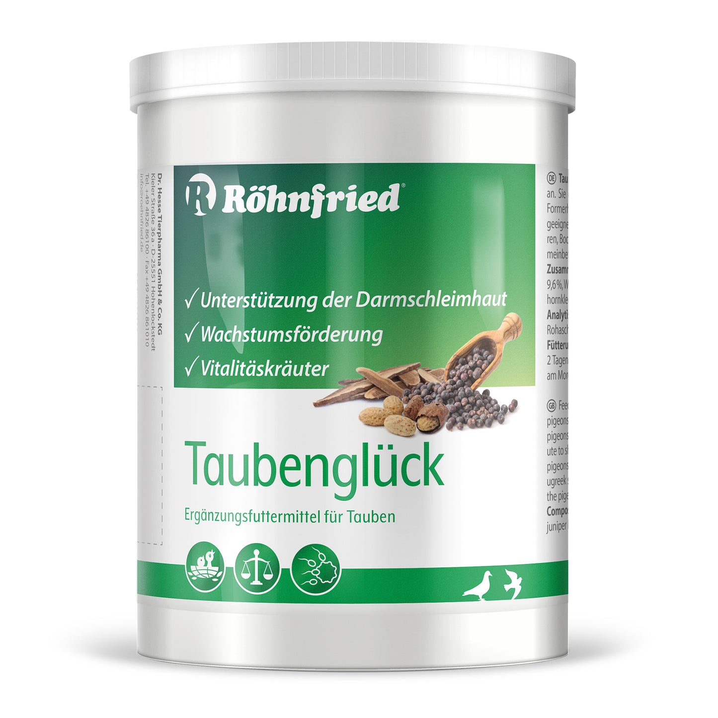 Taubenglück Pillen - 500 g - Strengthening and maintaining the shape of racing pigeons